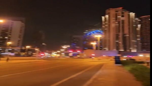 बुर्ज खलीफा के पास गगनचुंबी इमारत में लगी भीषण आग, कई घंटों के मशक्कत के बाद पाया काबू, VIDEO