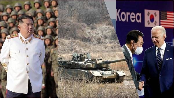 अमेरिका-दक्षिण कोरिया के खिलाफ 'WAR' प्रैक्टिस कर रहा उत्तर कोरिया! 'बेरहमी' से प्रहार करेंगे किम जोंग उन