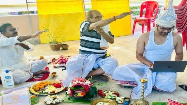 'बेचारा अपनी नौकरी बचा रहा', शादी की रस्मों के बीच लैपटॉप पर काम करते दूल्हे की फोटो देख भड़के यूजर