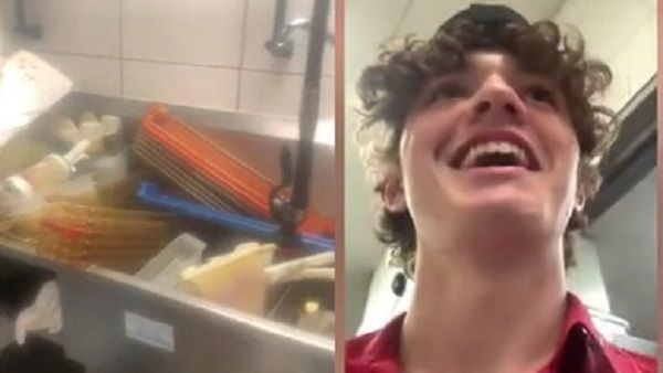 सिंक में बर्तन देखकर भागा Mcdonald का कर्मचारी, बीच शिफ्ट में छोड़ी नौकरी, वीडियो वायरल