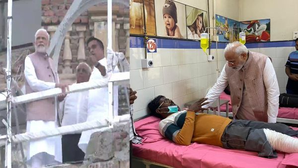 Morbi Bridge: दुर्घटनास्थल पहुंचे पीएम मोदी, अस्पताल में घायलों से पूछी कुशलक्षेम