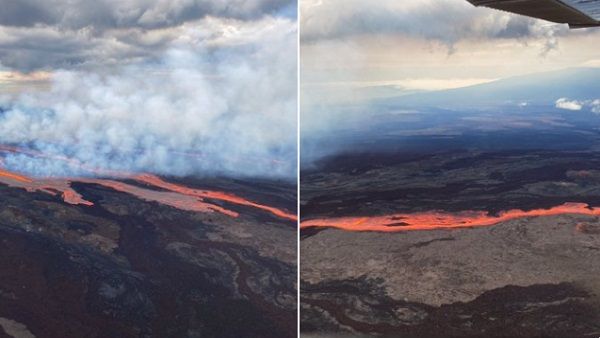 दुनिया का सबसे बड़ा एक्टिव ज्वालामुखी मौना लोआ 40 सालों में पहली बार फटा, उगल रहा है लावा, आसमान हुआ लाल