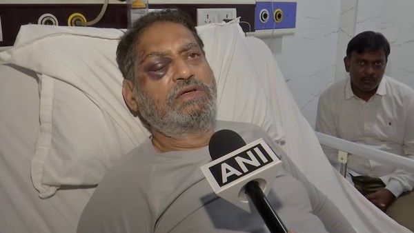 हैदराबाद में भारत जोड़ो यात्रा में बुरी तरह जख्‍मी हुए कांग्रेस नेता नितिन राउत, अस्‍पताल में हुए भर्ती