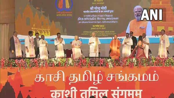 उत्तर प्रदेश: पीएम मोदी ने Kashi Tamil Sangamam का किया शुभारंभ, गूंजा वणक्‍कम और हर हर महादेव