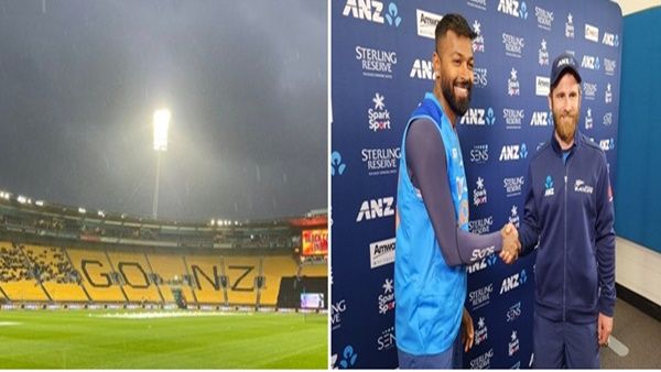 IND vs NZ: क्रिकेट फैंस के लिए बुरी खबर, बारिश की भेंट चढ़ा भारत-न्यूजीलैंड का पहला टी-20 मैच