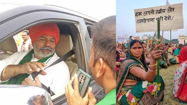 Rakesh Tikait ने कहा, Azamgarh Airport के लिए जबरदस्ती भूमि नहीं ले सकती सरकार