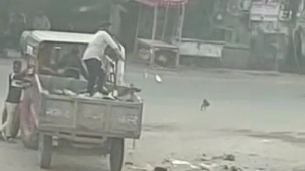 Sheopur news:बीजेपी नेता कर सकें सफाई इसलिए नगर पालिका कर्मचारियों ने फैलाया सड़क पर कचरा