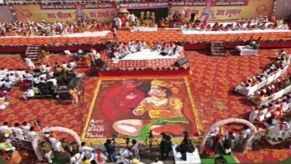 Shivpuri news: पोलो ग्राउंड में 30 हजार श्रद्धालुओं ने एक साथ किया सुंदरकांड का पाठ