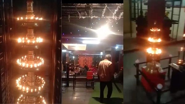 Sagar News: सबरीमाला मंदिर की तर्ज पर श्री अय्यप्पा स्वामी मंदिर सागर में मकर विलक्कू पर्व शुरु