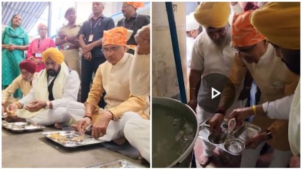 553वें प्रकाश पर्व CM Shivraj Singh ने हमीदिया गुरुद्वारे पहुंचकर धोएं बर्तन, लंगर में प्रसाद ग्रहण कर परोसा