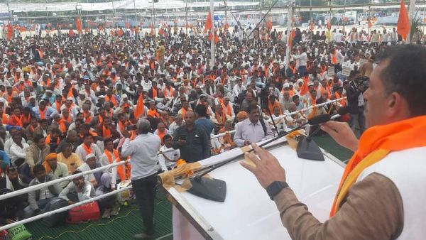 Bharatiya Kisan Sangh : खाद संकट को लेकर किसानों का बड़ा प्रदर्शन, ऊर्जा मंत्री के खिलाफ की नारेबाजी