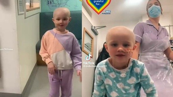 अस्पताल में दुर्लभ बीमारी से लड़ रही बच्ची का डांस Video Viral, दुनिया भर के देशों ने भेजे गिफ्ट