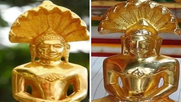 फिल्मी स्टाइल में चोरी: अभिषेक करते समय 2.3 किलो सोने की प्रतिमा चुराई, पीतल की हूबहू मूर्ति रख दी