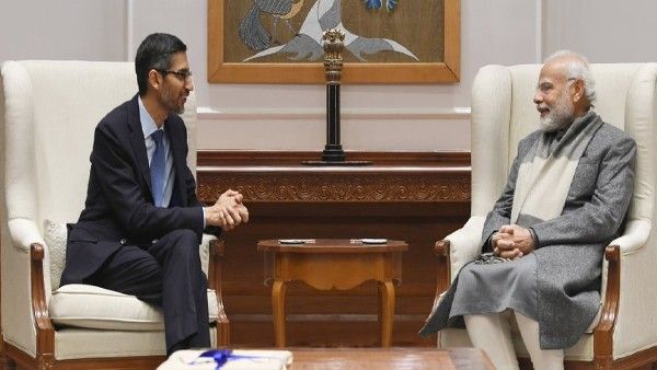 गूगल CEO सुंदर पिचाई ने की PM मोदी से मुलाकात, ट्वीट करते हुए लिखा ये खास नोट