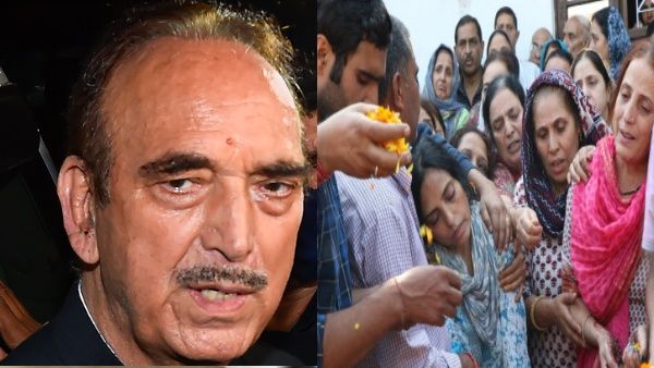 'नौकरी से ज्यादा जरूरी जिंदगी है, कश्मीरी पंडितों को जम्मू भेजे सरकार', गुलाम नबी आजाद ने उठाई मांग