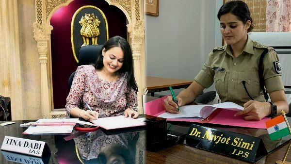 IAS Tina Dabi के राजस्‍थानी बोलने के बाद अब IPS Navjot Simi ने Instagram पर उर्दू में लिखी ये बात