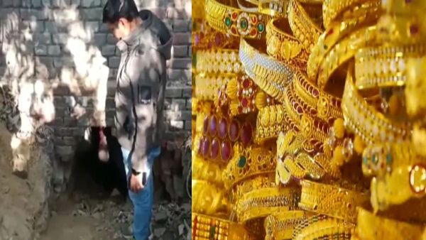 कानपुर के SBI बैंक में चोरों ने खोदी 10 फीट लंबी सुरंग, चुरा ले गए 1.8 किलो सोना