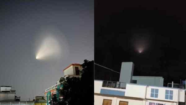 यह रहस्यमयी प्रकाश क्या है ? कोलकाता के आसमान प्रकट हुआ है, Video देखिए