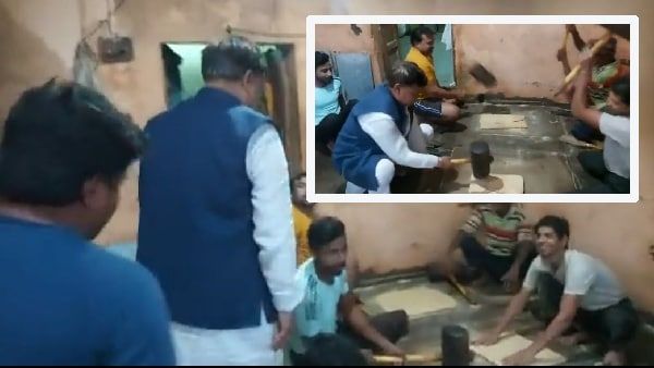 MP : ऊर्जा मंत्री प्रद्युमन सिंह तोमर ने व्यापारियों के साथ कूटी गजक, नंगे पैर विकास कार्यों का किया निरीक्षण