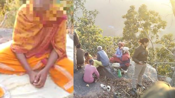 Chitrakoot News: पर्वत शिखर पर तपस्या करती मिली किशोरी, कर रही थी ओम नमो भगवते वासुदेवाय का जाप