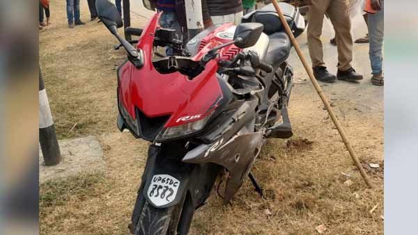 Varanasi Ring Road पर बाइक रेस करना पड़ा महंगा, ट्रेलर के नीचे आने से युवक की मौत