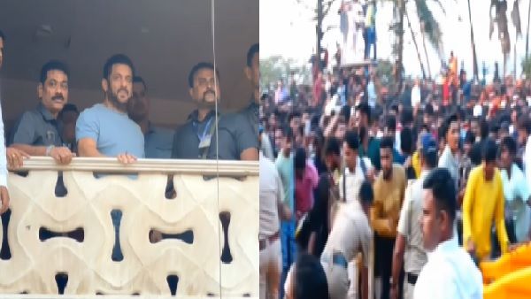सलमान खान के बर्थडे पर उनकी एक झलक पाने को बेकाबू हुई भीड़, पुलिस ने किया लाठी चार्ज, वीडियो वायरल
