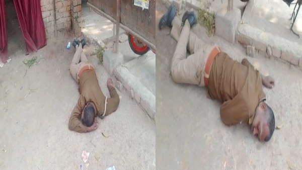 Azamgarh: शराब के नशे में धुत्त सिपाही का वीडियो वायरल, बेहोशी की हालत में ई-रिक्शा से पहुंचाया गया अस्पताल