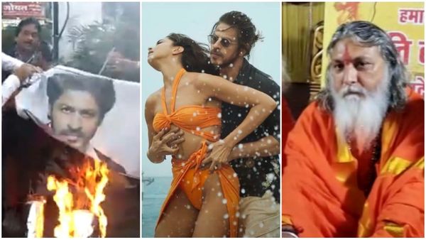 मुस्लिम धर्मगुरुओं के बाद भोपाल में संतों ने भी उठाई शाहरुख खान की फिल्म 