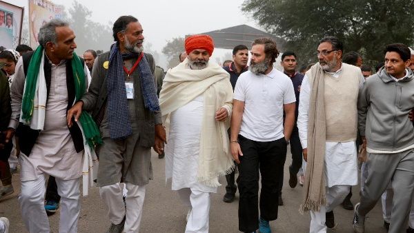 Bharat Jodo Yatra: किसान नेता राकेश टिकैत से मिले राहुल गांधी, इन मुद्दों पर हुई चर्चा