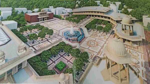 Banke Bihari Mandir Corridor के विरोध में सड़क पर उतरे मथुरा के लोग, PM-CM को लिखा खून से पत्र