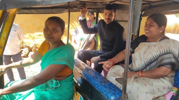 Odisha: राजकिशोरी देवगढ़ की पहली महिला ऑटो रिक्शा चालक, मंत्री बसंती हेम्ब्रम बात करने पहुंची घर