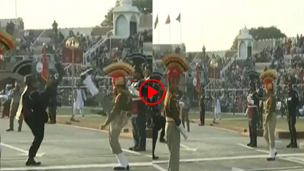 Republic Day: अटारी-वाघा बॉर्डर पर भारतीय जवानों का जोश, 'बीटिंग द रिट्रीट' देख गर्व से चौड़ा हो जाएगा सीना