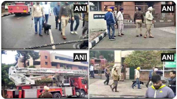 Chandigarh Court परिसर में बम की धमकी, डॉग स्क्वॉड के साथ पहुंची पुलिस, परिसर खाली कराया गया