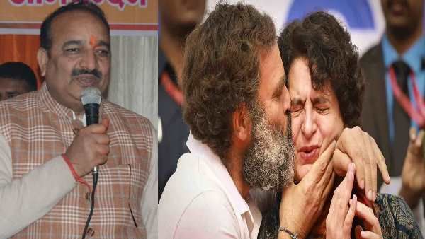 'किस पांडव ने अपनी बहन को चूमा था?', राहुल-प्रियंका की वायरल फोटो पर बोले यूपी के मंत्री दिनेश प्रताप