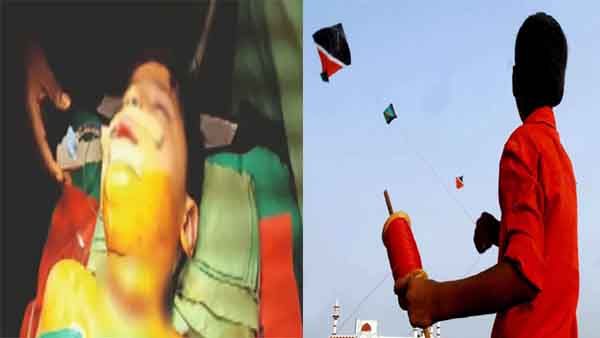 Durg: पतंग की मांझे से कटी, बच्चे के गले की नस, पिता ने बच्चों के परिजनो से की मार्मिक अपील