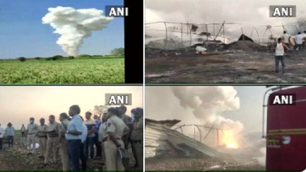 महाराष्ट्र: पटाखे फैक्ट्री में लगी भीषण आग, तीन की मौत, चार घायल