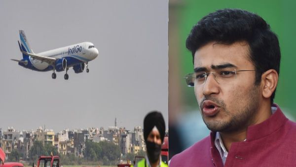 कांग्रेस ने लगाया आरोप- IndiGo फ्लाइट में इमरजेंसी गेट खोलने वाला शख्‍स भाजपा सांसद तेजस्‍वी सूर्या थे