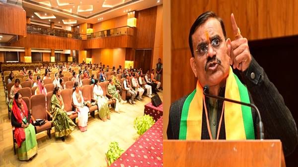 Jabalpur News: ‘ट्रेनिंग विद टार्गेट’ बीजेपी अध्यक्ष जबलपुर में निकाय जनप्रतिनिधियों को बोले- बढ़ाओं वोट शेयर