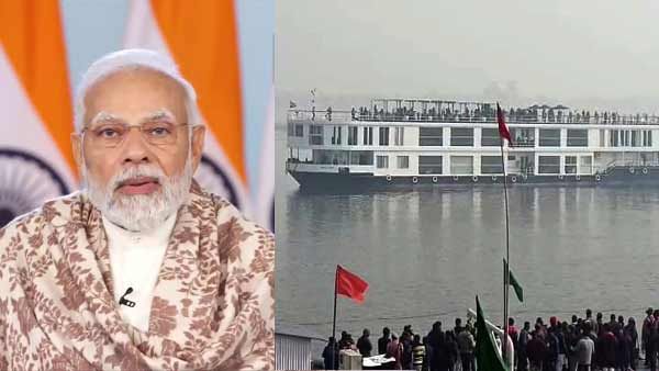 Ganga vilas Cruise यात्रा में भारत की विरासत और आधुनिकता का अद्भुत संगम देखने को मिलेगा -प्रधानमंत्री