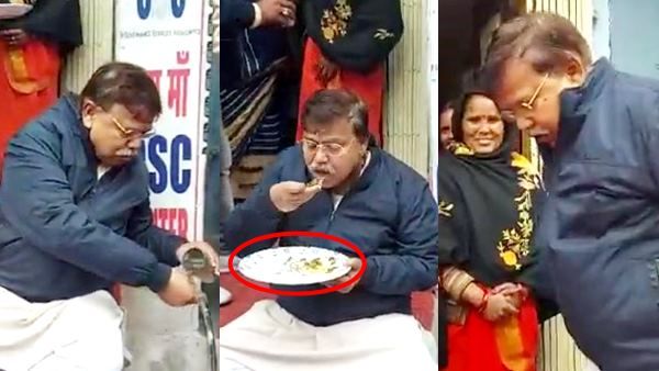 Video: ‘मंत्रीजी का मांगकर खाना खाने का स्टाइल’ ग्वालियर में गजक कूटने वाले प्रद्दुमन तोमर को अब लग आई भूख
