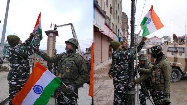 कश्मीर: लाल चौक पर लहरा तिरंगा, 1990 के बाद पहली बार गणतंत्र दिवस पर खुली दुकानें