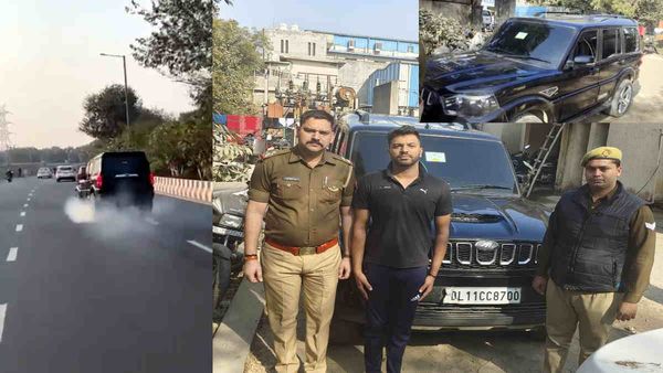 नोएडा की सड़कों पर रिश्तेदार की स्कॉर्पियो से कर रहे थे स्टंटबाजी, गाड़ी सीज, मुकदमा दर्ज !