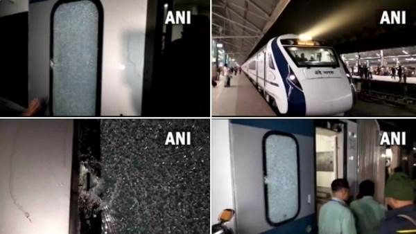 West Bengal: मालदा स्टेशन के पास वंदे भारत एक्सप्रेस ट्रेन पर हुआ पथराव, गेट और विंडो में आई दरार
