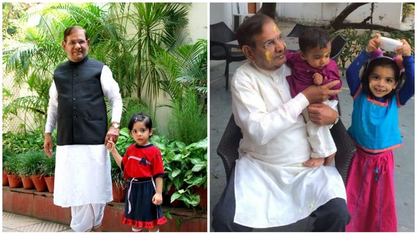 होली अपने गांव में मनाते थे शरद यादव, नर्मदा पुरम के आंखमऊ गांव को रहता था उनके आने का इंतजार