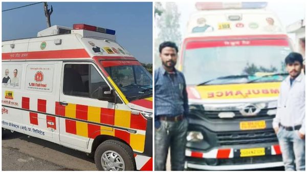 108 एंबुलेंस के ड्राइवर की दिखी दरियादिली, मरीज को कंधे पर लादकर 1 KM तक पैदल चला, रास्ता था खराब