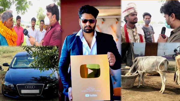 IAS बनने दिल्‍ली आया बिहार का Harsh Rajput यूं बना धाकड़ Youtuber, अब खरीदी 50 लाख की Audi