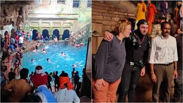 रहस्‍यमयी भीमकुंड के नीले पानी का रहस्य सुलझाने में जर्मनी के गोताखोर भी फेल, वापस लौटे