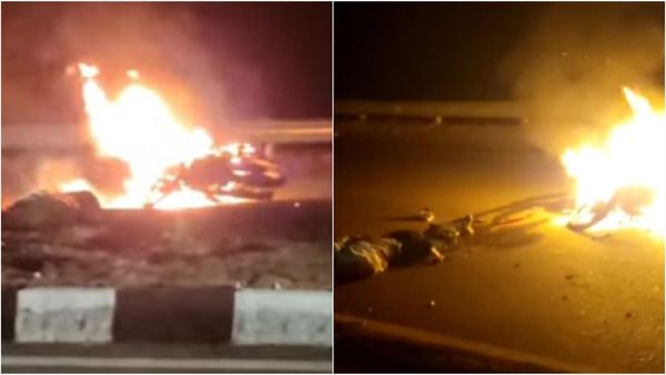 Chhatarpur: हादसे के बाद लोग जलती बाइक का वीडियो बनाते रहे, घायलों का तड़पकर दम निकल गया