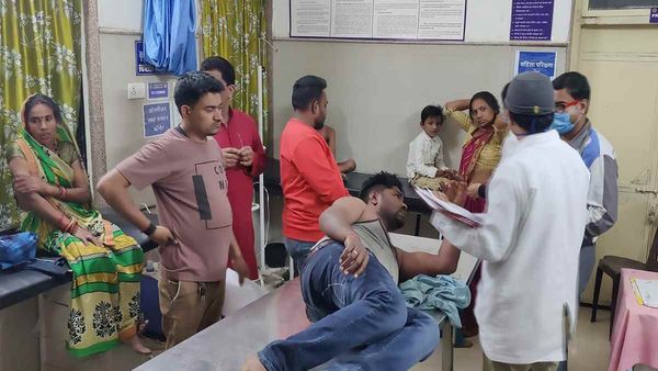 Damoh: कढ़ाई के धुएं से गुस्साई मधुमक्खियां, भंडारा खा रहे लोगों पर हमला, मच गई भगदड़