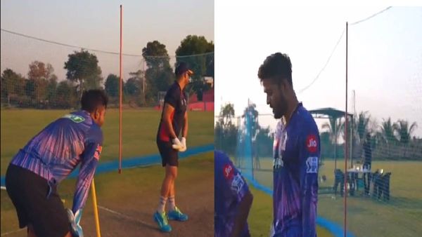 'धोनी से प्यार करते हैं रियान पराग', राजस्थान रॉयल्स के वीडियो में माही को फॉलो करते हुए दिखा यह युवा खिलाड़ी